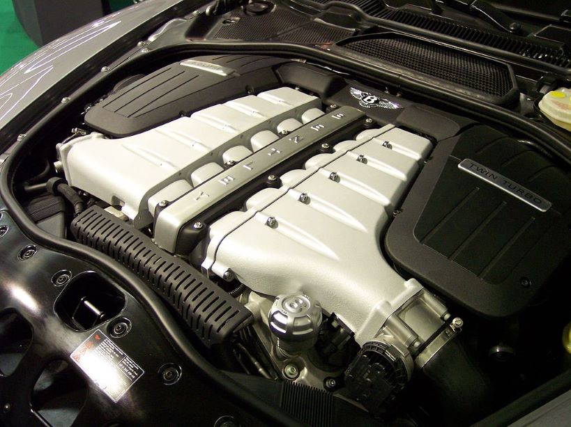 High-performance Bentley Mulsanne Engine